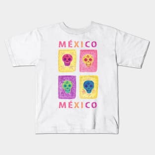 Calaveritas de México Kids T-Shirt